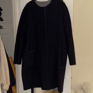 MaxMara (Cucito A Mano Collection/) reversible Women's 100% Pure Cashmere Coat